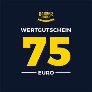 Barber House Wertgutschein 75 EUR Geschenk