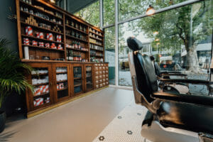 Barbershop im MINI Pavillon von Barber House