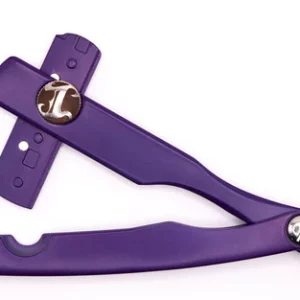 IRVING BARBER CO. WECHSELKLINGEN MESSER PURPLE